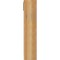 Ekena Millwork Traditional Slat Rough Sawn Bracket w/ Offset Brace, Western Red Cedar, 6"W x 16"D x 28"H BKT0604X16X28TRA06RWR - alternate 3